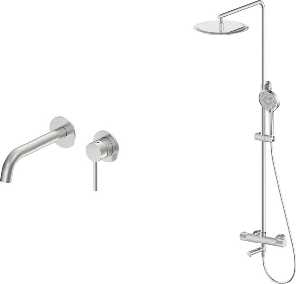 Изображение товара Душевая система со смесителем Oliveeka OL-739902+88869017-BN