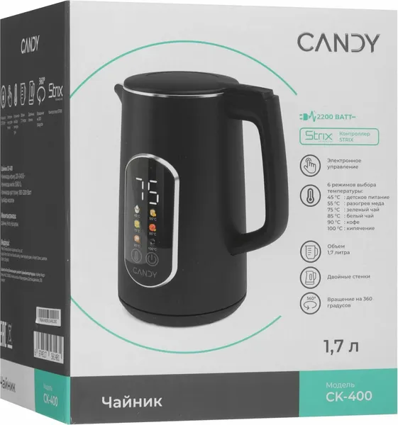 Изображение товара Электрочайник Candy CK-400
