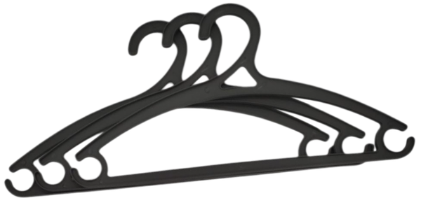 Изображение товара Набор пластиковых вешалок-плечиков SparkPlast IS30006 (3шт)