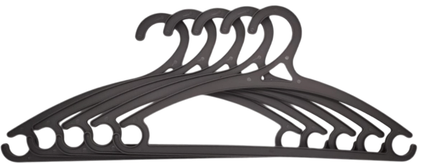 Изображение товара Набор пластиковых вешалок-плечиков SparkPlast IS30007 (5шт)