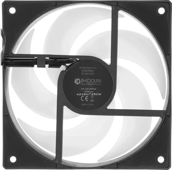 Изображение товара Вентилятор для корпуса ID-Cooling AS-120-ARGB-KR Reverse