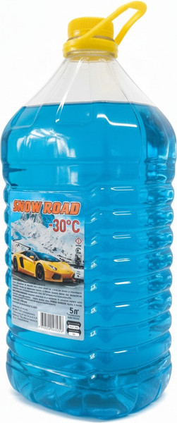 Изображение товара Жидкость стеклоомывающая SNOW ROAD Зимняя -30 / SR-30 (5л)