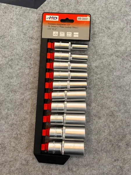Изображение товара Набор головок слесарных H-D HD-38861