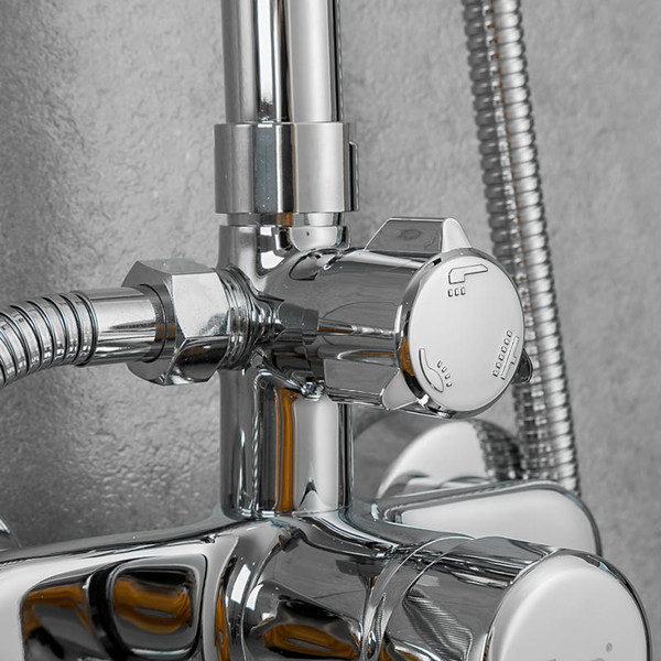 Изображение товара Душевая система со смесителем Frap F24001