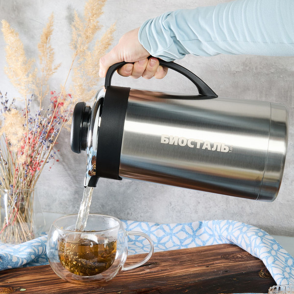 Изображение товара Термос-кувшин Биосталь Офис (1.9л)