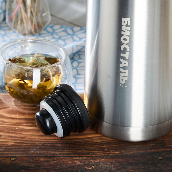 Изображение товара Термос-кувшин Биосталь Офис (1.9л)