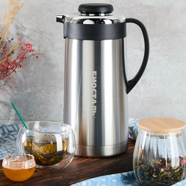 Изображение товара Термос-кувшин Биосталь Офис (1.9л)