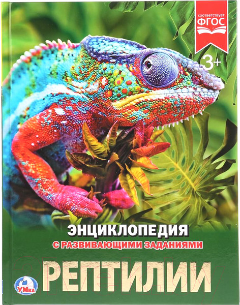 Изображение товара Энциклопедия Умка Рептилии