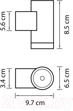 Изображение товара Бра уличное Lightstar Paro 350609