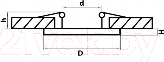 Изображение товара Точечный светильник Lightstar Riverbe 220202