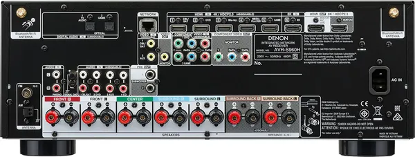Изображение товара AV-ресивер Denon AVR-S960H