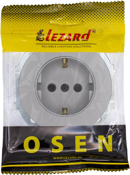 Изображение товара Розетка Lezard Osen 743-7488-124B