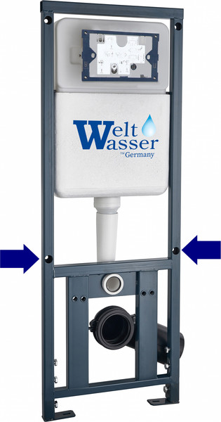 Изображение товара Унитаз подвесной с инсталляцией Saniteco KW-9003W Rimles + WeltWasser Marberg 410 + Marberg 507 SE GL-WT
