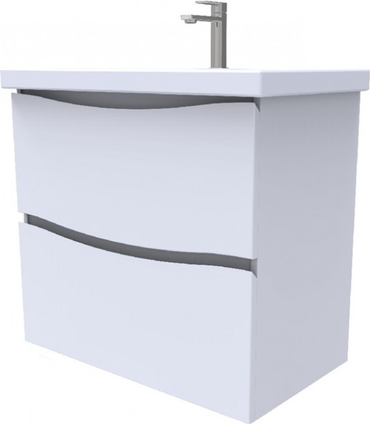 Изображение товара Тумба под умывальник Maroni Napoli-60 + Como 60 (подвесная, S-UM-COM60/1-w)
