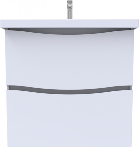 Изображение товара Тумба под умывальник Maroni Napoli-60 + Como 60 (подвесная, S-UM-COM60/1-w)