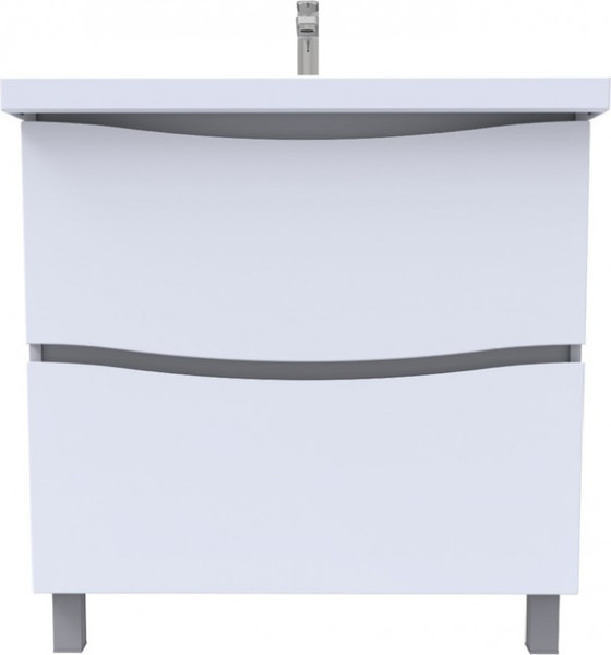 Изображение товара Тумба под умывальник Maroni Napoli-80 + Como 80 (напольная, S-UM-COM80/1-w)