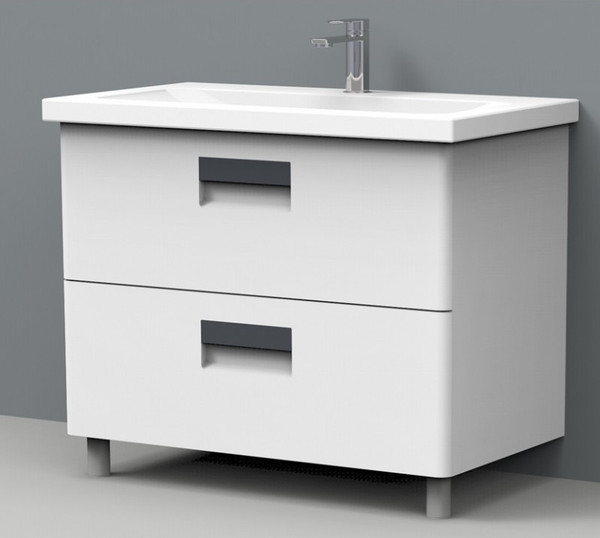 Изображение товара Тумба под умывальник Maroni Roma-70 + Como 70 (напольная, S-UM-COM70/1-w)