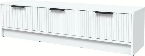 Изображение товара Тумба Interline ТВ Концепт Лайн КТ-ТВ3-35 (белый платинум/белый)