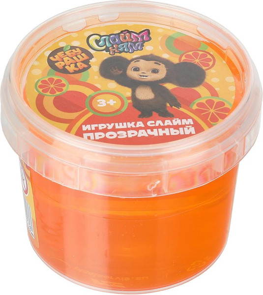 Изображение товара Слайм Sima-Land Чебурашка / 10977586 (оранжевый)