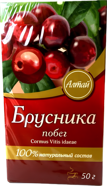 Изображение товара Пищевая добавка Кима Fito-Алтай Брусника побеги (50г)