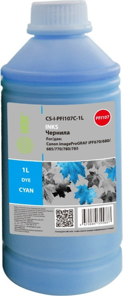 Изображение товара Контейнер с чернилами Cactus CS-I-PFI107C-1L