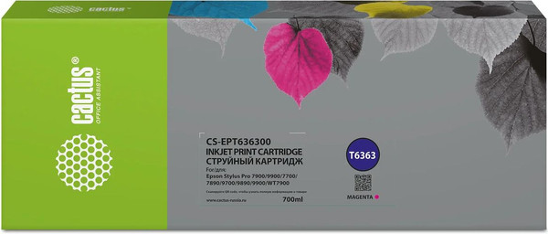 Изображение товара Картридж Cactus CS-EPT636300