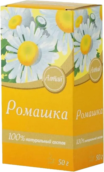 Изображение товара Пищевая добавка Кима Fito-Алтай Ромашка аптечная (50г)