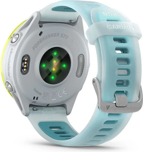 Изображение товара Умные часы Garmin Forerunner 570 47мм (серебристый/желтый)