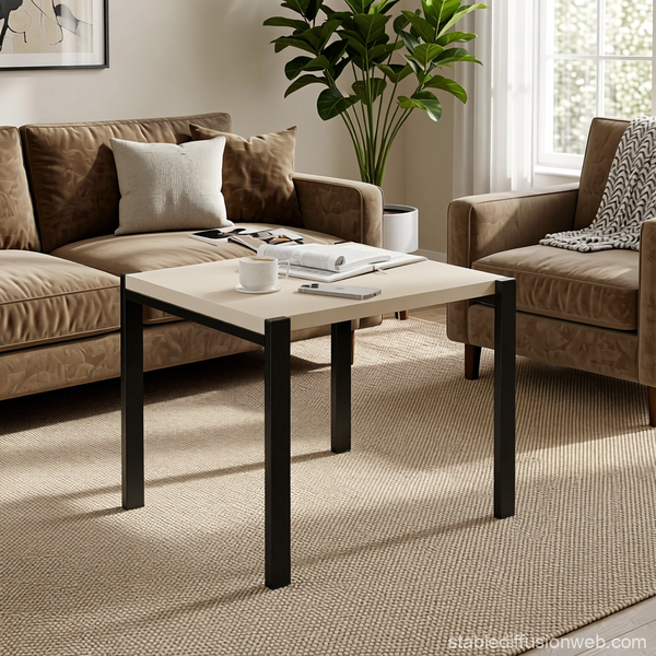 Изображение товара Журнальный столик Mio Tesoro Meridian (кашемир/черный)