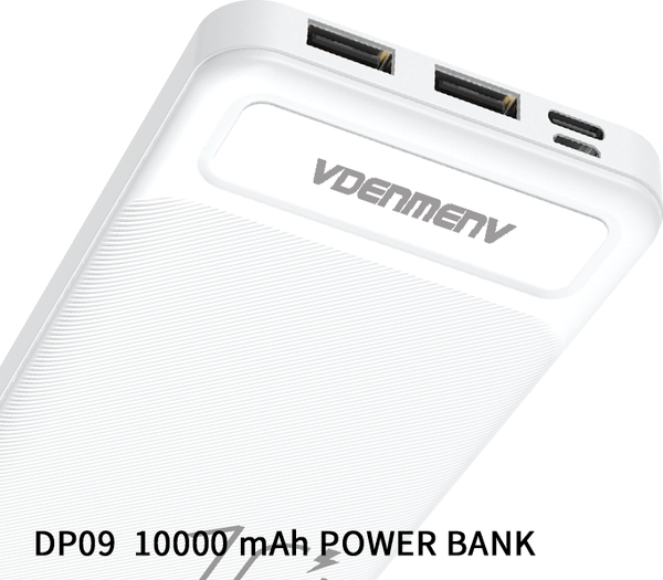 Изображение товара Портативное зарядное устройство VDENMENV DP10 20000mAh (белый)