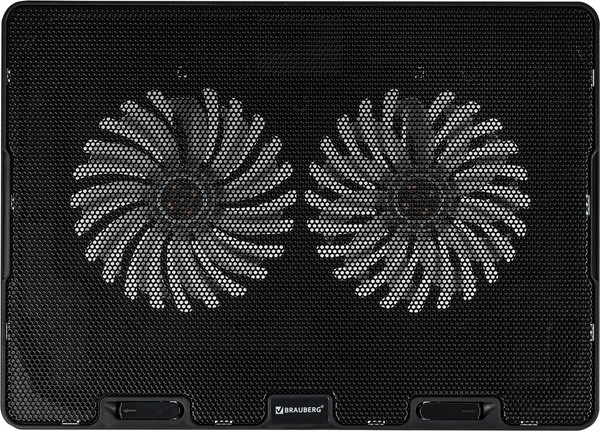 Изображение товара Подставка для ноутбука Brauberg С охлаждением 513617