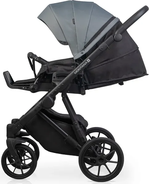 Изображение товара Детская универсальная коляска Riko Montana X Plus 3 в 1 Basic (45 серый)