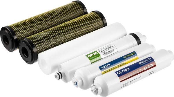 Изображение товара Комплект картриджей для фильтра Гейзер для Премиум / 50174