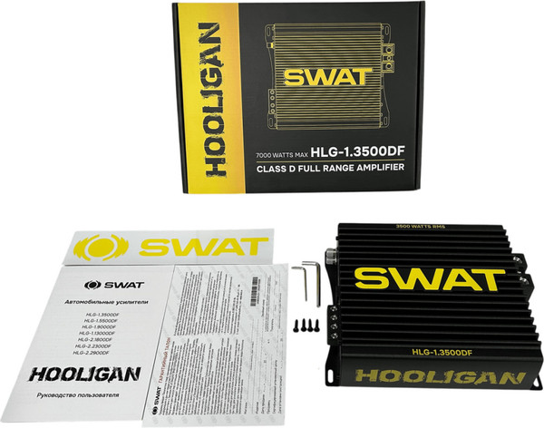Изображение товара Автомобильный усилитель Swat HLG-1.3500DF