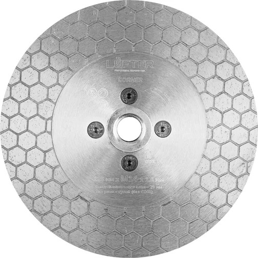 Изображение товара Отрезной диск алмазный Vertex Tools Lufter Corner 125x1.6x25мм М14 / 006-125-14