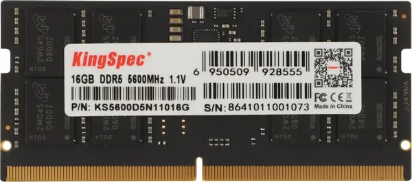 Изображение товара Оперативная память DDR5 KingSpec KS5600D5N11016G