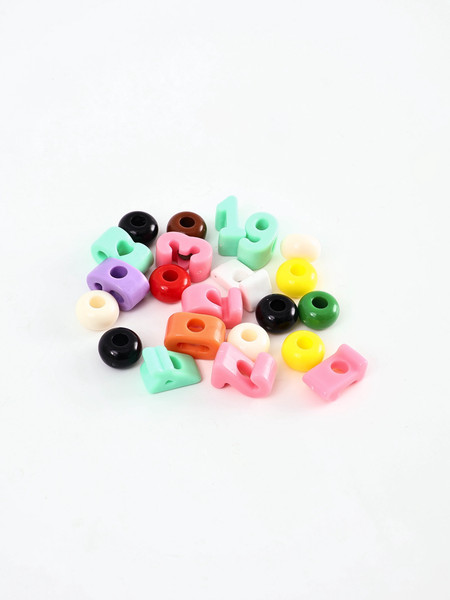 Изображение товара Развивающий игровой набор Zabiaka Шнуровка Цифры и бусины / 10894371