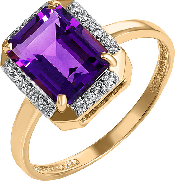 Изображение товара Кольцо из желтого золота Кристалл CP05400226773 (р.16)