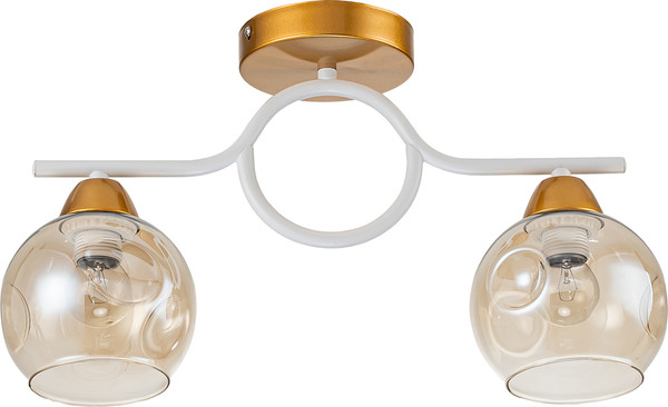 Изображение товара Потолочный светильник ESCADA 1100/2P (Gold/White)