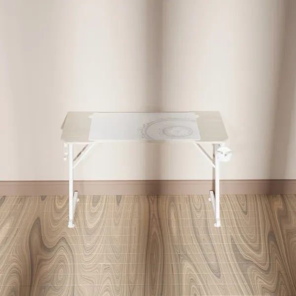 Изображение товара Геймерский стол Zone 51 Trine 120 / Z51-T2N-WD (дерево/белый)