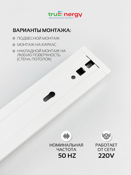Изображение товара Комплект трековых светильников Truenergy Т0406-04