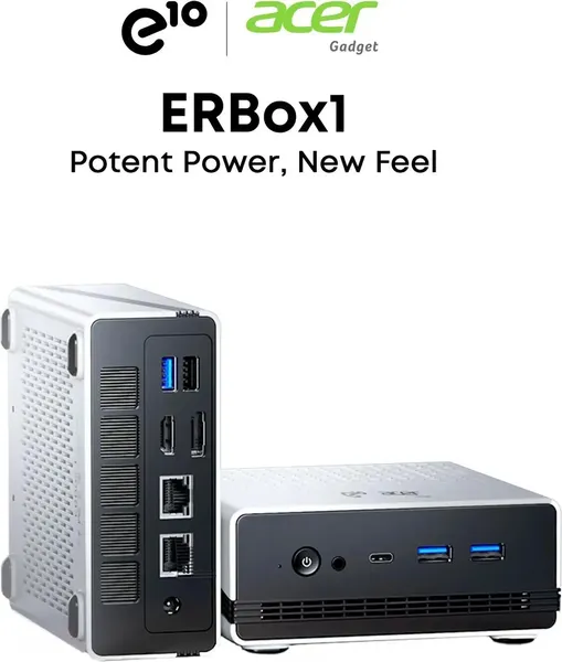 Изображение товара Неттоп Acer Gadget E10 ERBox 1 Ryzen 7 6800H 16GB/512GB 680M Windows 11Pro