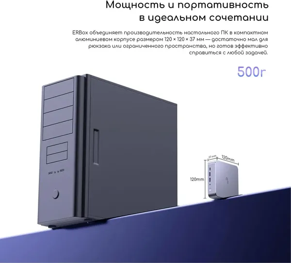 Изображение товара Неттоп Acer Gadget E10 ERBox (1747236)