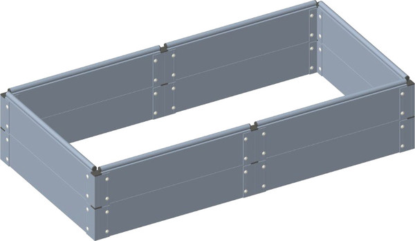 Изображение товара Грядка модульная Гаспадыня 200x80x23.5 / GBG208.2.1 (без автополива)