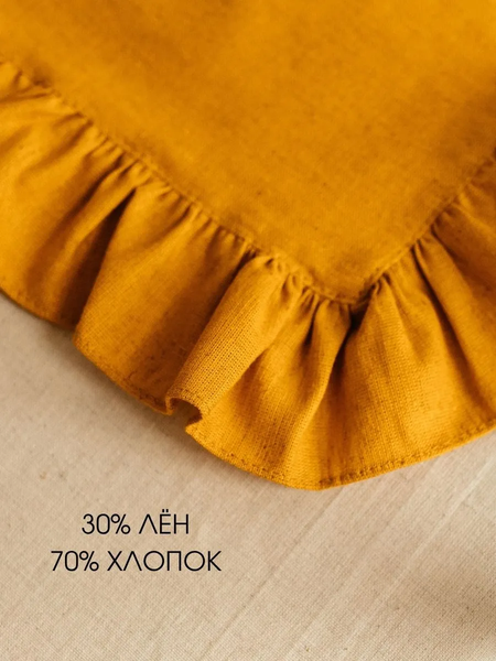 Изображение товара Сервировочная салфетка ОМурМебель 40x45см (2шт, горчичный)