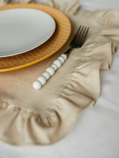 Изображение товара Сервировочная салфетка ОМурМебель 40x45см (2шт, серый)