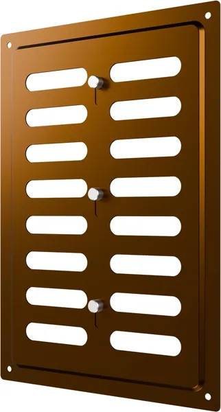 Изображение товара Решетка вентиляционная ERA 1724MER (коричневый металлик)