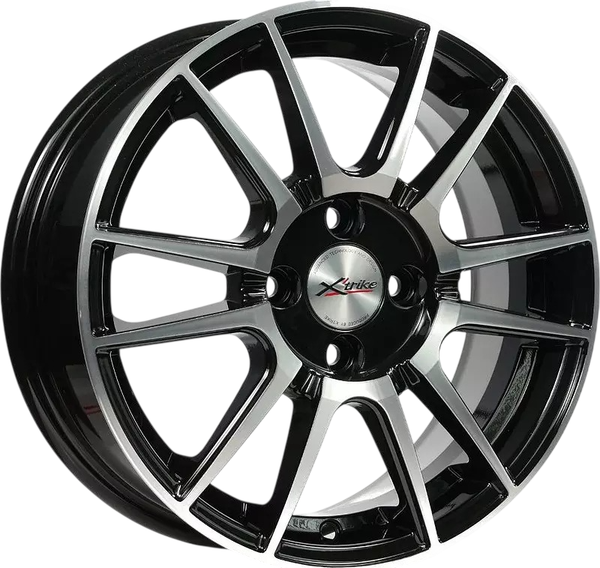 Изображение товара Литой диск X'trike X-127 15x6" 4x100мм DIA 67.1мм ET 45мм BK