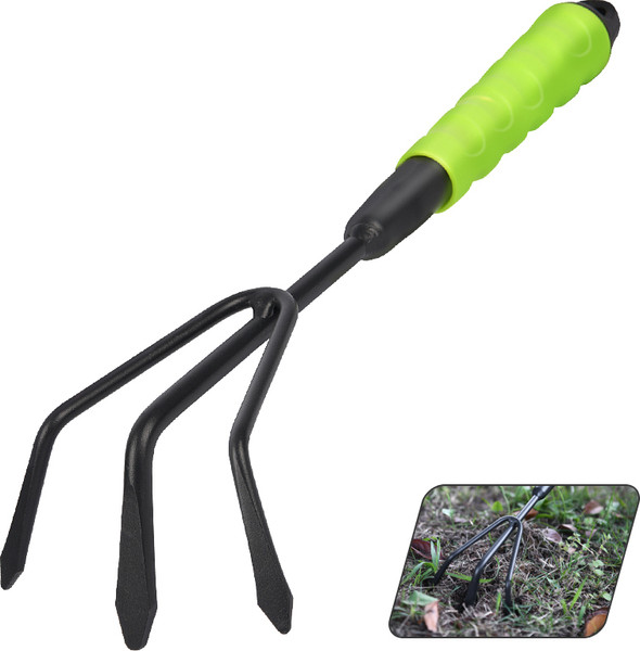 Изображение товара Мотыга ручная Deli EDL580815 (черный/зеленый)