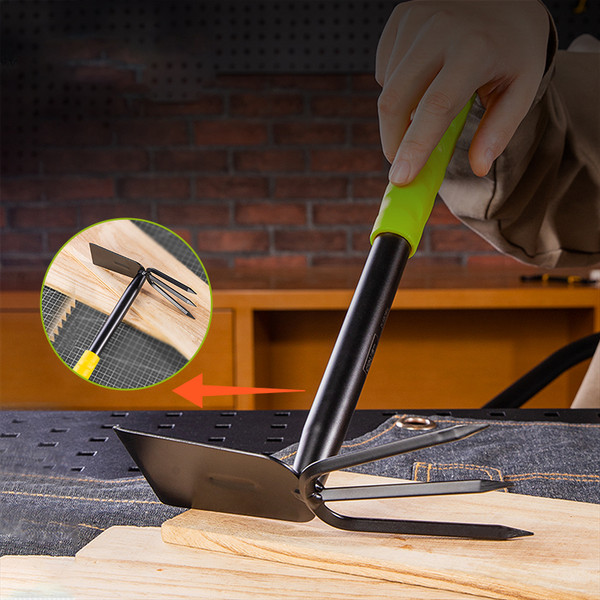 Изображение товара Мотыга ручная Deli EDL580814 (черный/зеленый)